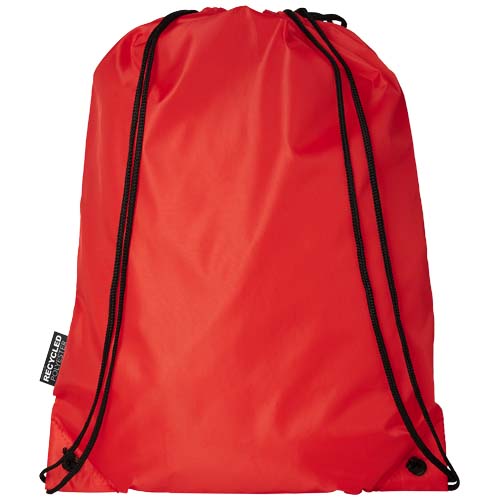 Oriole Turnbeutel aus RPET 5L, rot