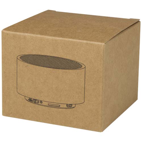 Ankaa 3 W Bluetooth® Lautsprecher aus recyceltem Aluminium, silber