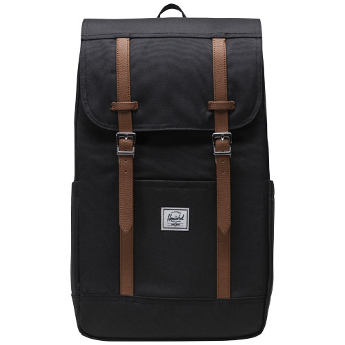 Herschel Retreat™ recycelter Laptop-Rucksack 23 L, schwarz