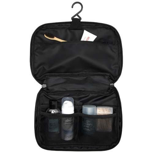 Roam GRS recycelte modulare Kulturtasche, schwarz
