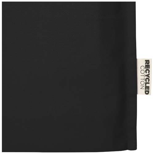 Florida 270 g/m² Tragetasche mit Seitenfalten 14L, schwarz