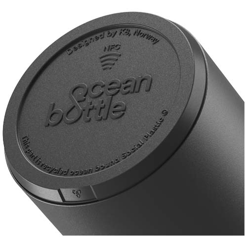 Ocean Bottle 750 ml vakuumisolierte Flasche, schwarz