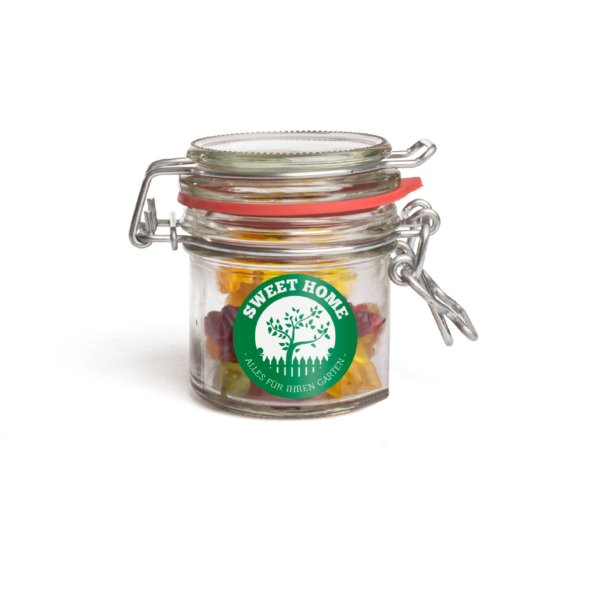 Nostalgie Glas | 64 g | Fruchtgummi | ohne Etikett