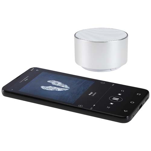 Ankaa 3 W Bluetooth® Lautsprecher aus recyceltem Aluminium, silber