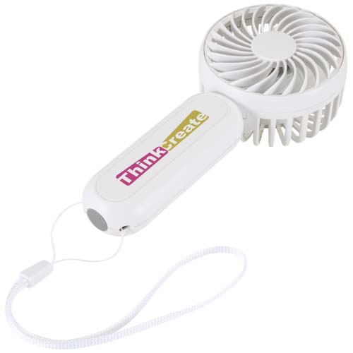 Aervia Tragbarer Ventilator aus recyceltem Kunststoff, weiss