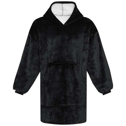Denali GRS Hoodie-Decke, schwarz