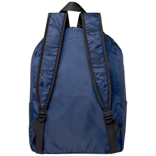 EcoFold faltbarer RPET Rucksack 15 L, navy