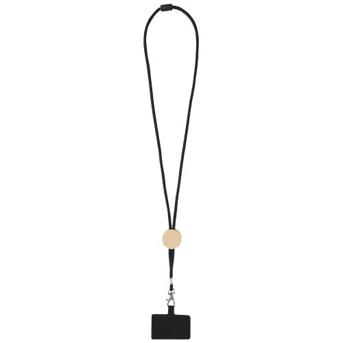 Adhab Smartphone Lanyard mit Bambusdetails