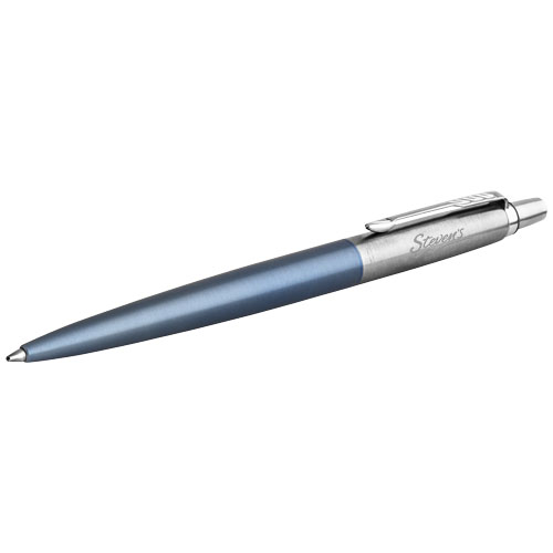 Parker Jotter Bond Street Kugelschreiber (blaue Mine), hellblau, silber