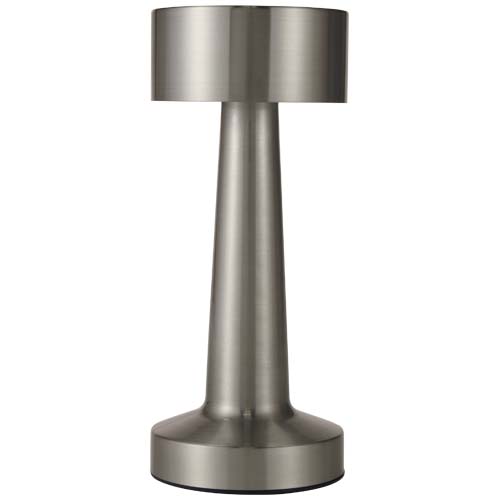 Aludra Wiederaufladbare dimmbare Tischlampe mit 3 Lichtmodi, silber