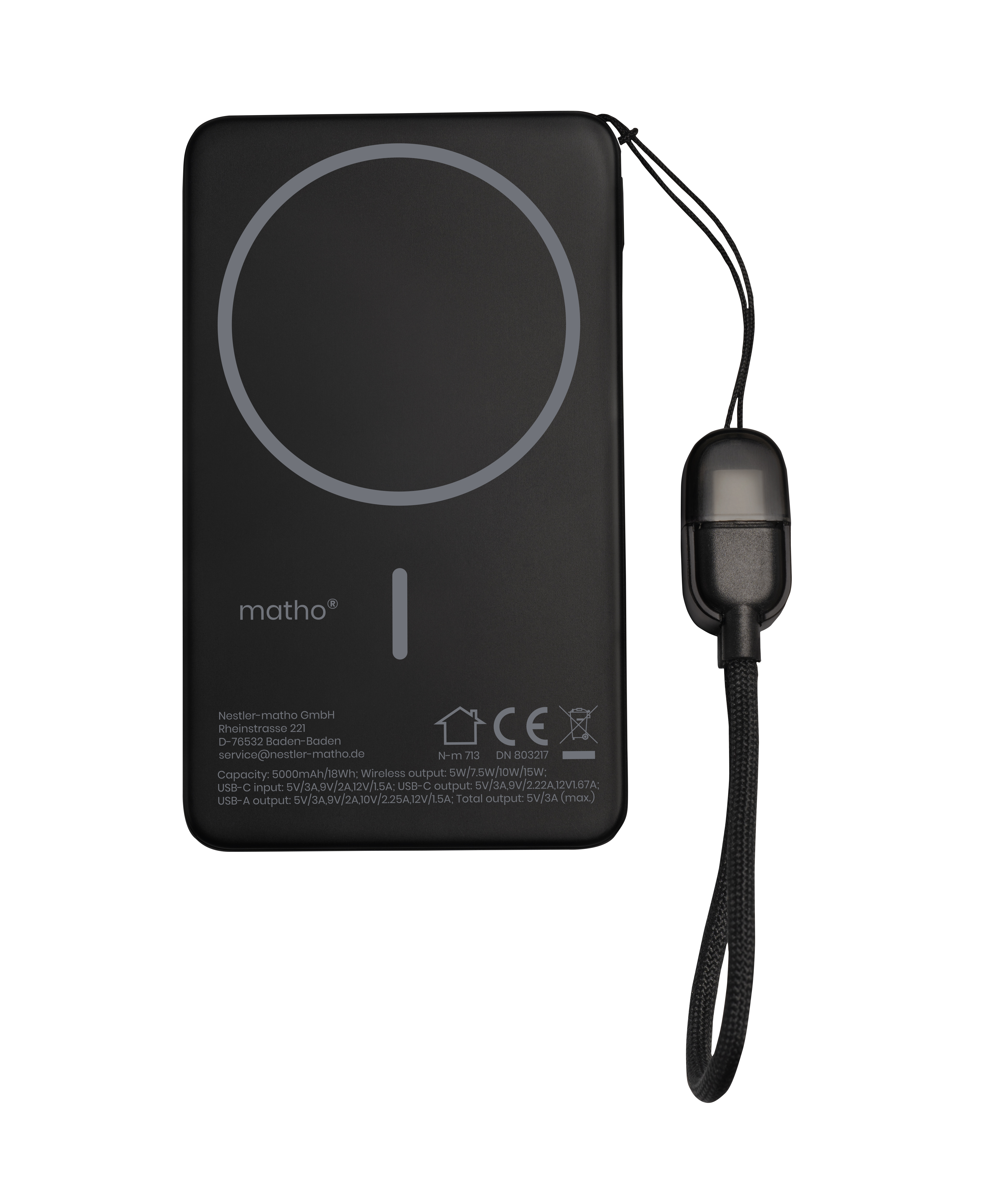 FAST 5000mAh 15W MagSafe Powerbank mit PD 22,5W