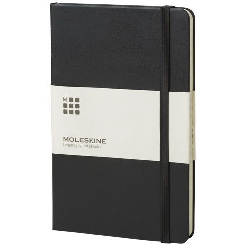 Moleskine Classic Hardcover Notizbuch L – blanko, schwarz