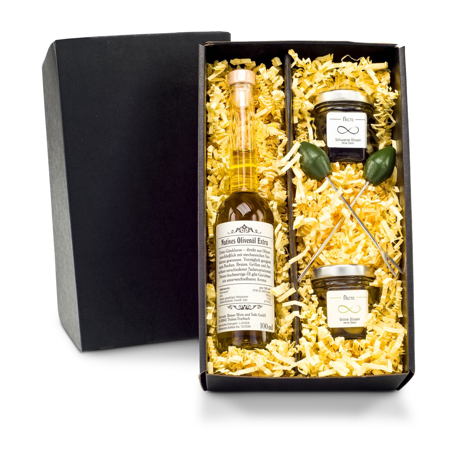 Geschenkset / Präsenteset: Oliven-Variation