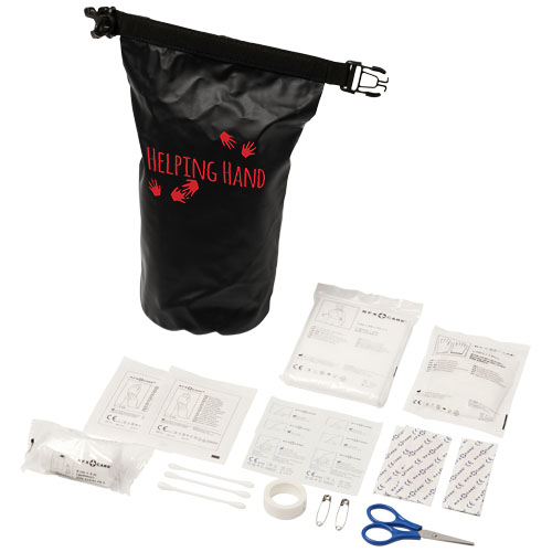 Alexander 30-teiliges Erste-Hilfe-Set mit wasserfester Tasche, schwarz