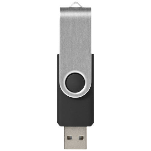 Rotate-Basic 2 GB USB-Stick, schwarz, silber