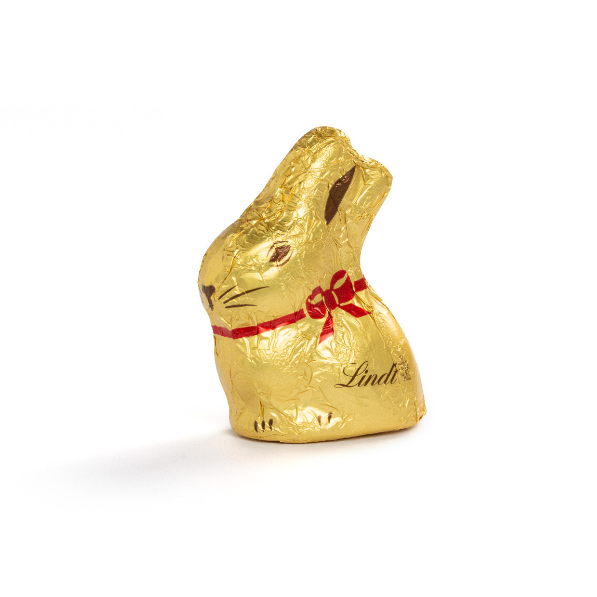 Lindt Lindor Kugel in Werbekartonage "Osterhase" | 12,5 g | Schokolade feinherb | 4c Euroskala