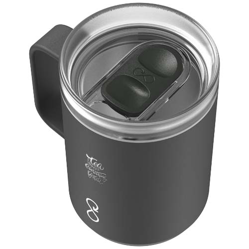 Ocean Bottle 350 ml vakuumisolierter Reisebecher, obsidian-schwarz