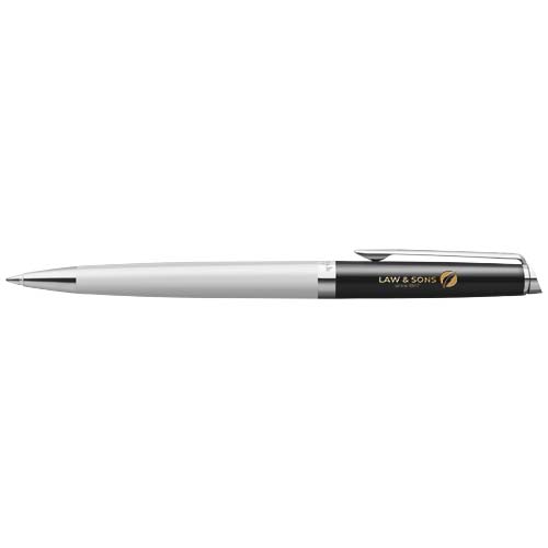 Waterman Hemisphere Color-Block Kugelschreiber mit Palladiumbeschichtung (blaue Mine), weiss, schwarz