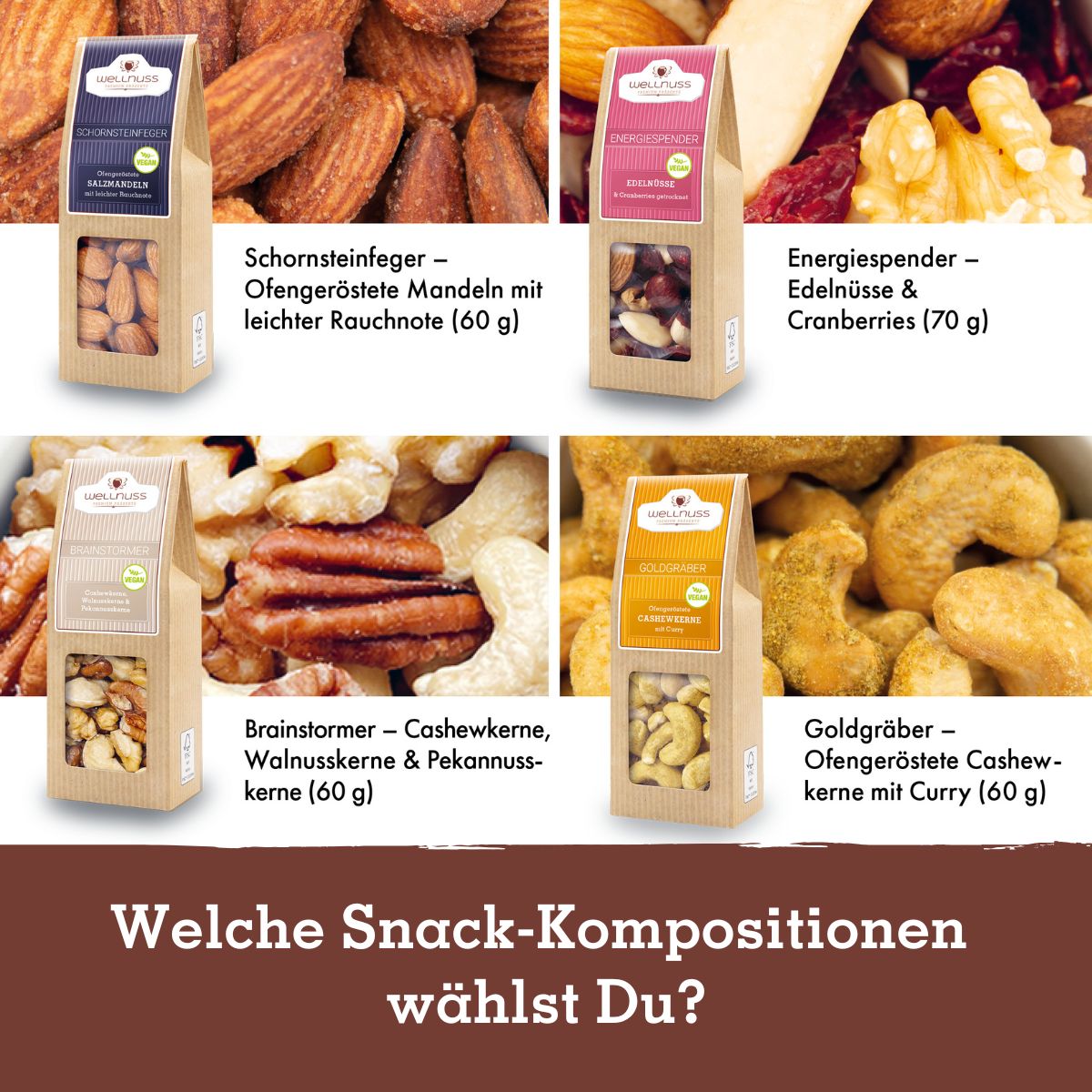 Werbesüssigkeiten Wellnuss