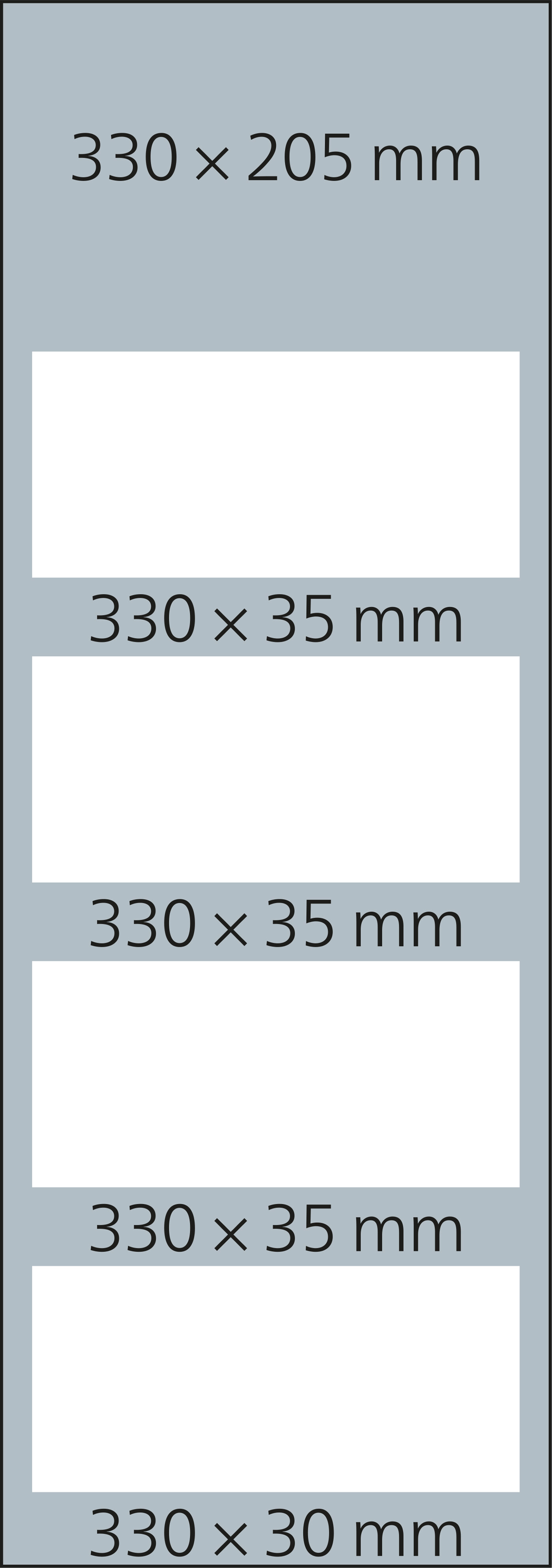 4-Monatskalender Mehrblock Quadro Light 4 EXPRESS Werbung auf Rückwand
