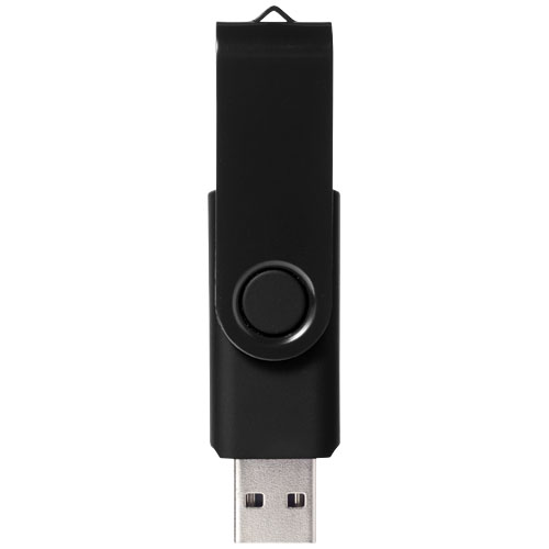 Rotate-Metallic 4 GB USB-Stick, schwarz