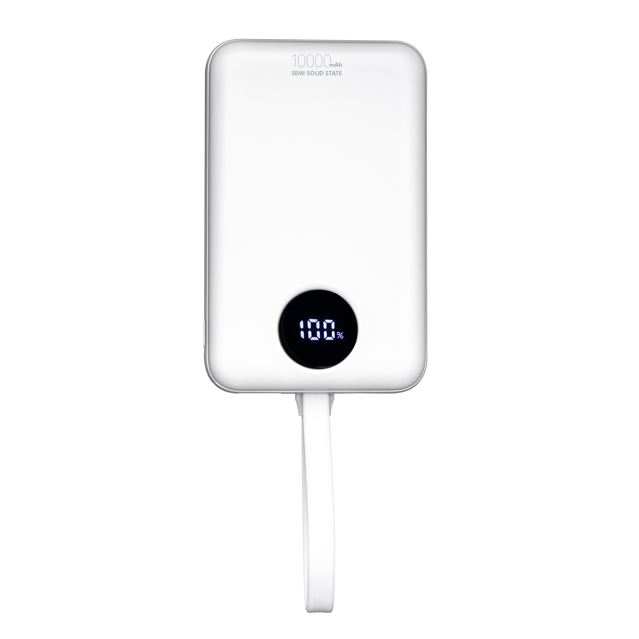 Magnetische 15W Wireless Powerbank REEVES-WATTRON Plus V - 10000 mAh, Weiss