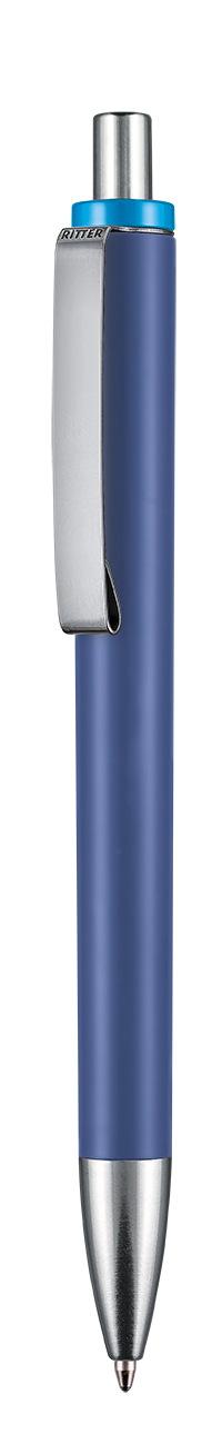 Kugelschreiber EXOS SOFT M,azur-blau
