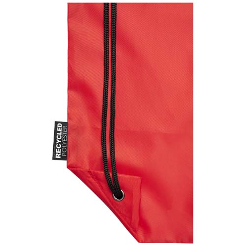 Oriole Turnbeutel aus RPET 5L, rot