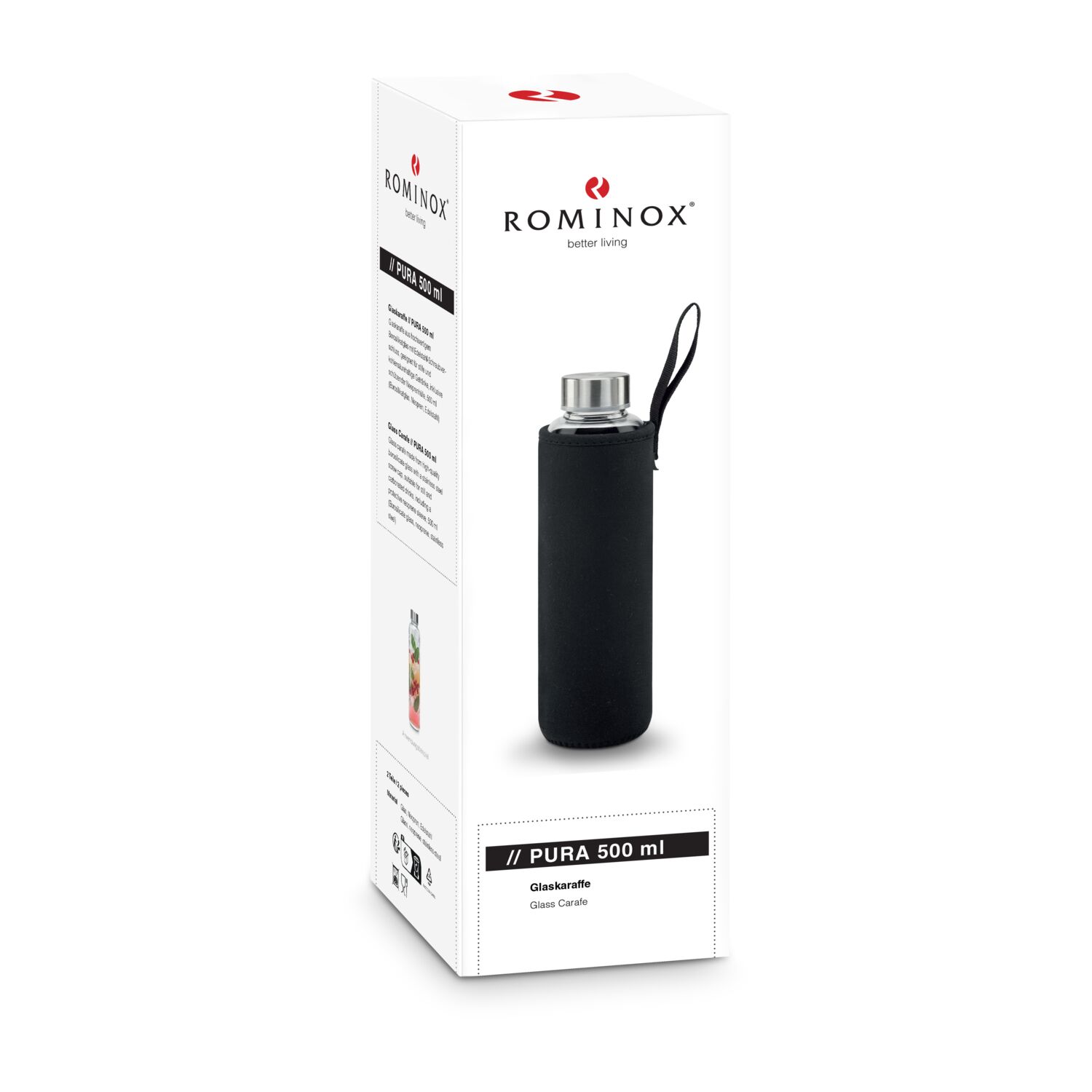 ROMINOX® Glaskaraffe // Pura 500 ml