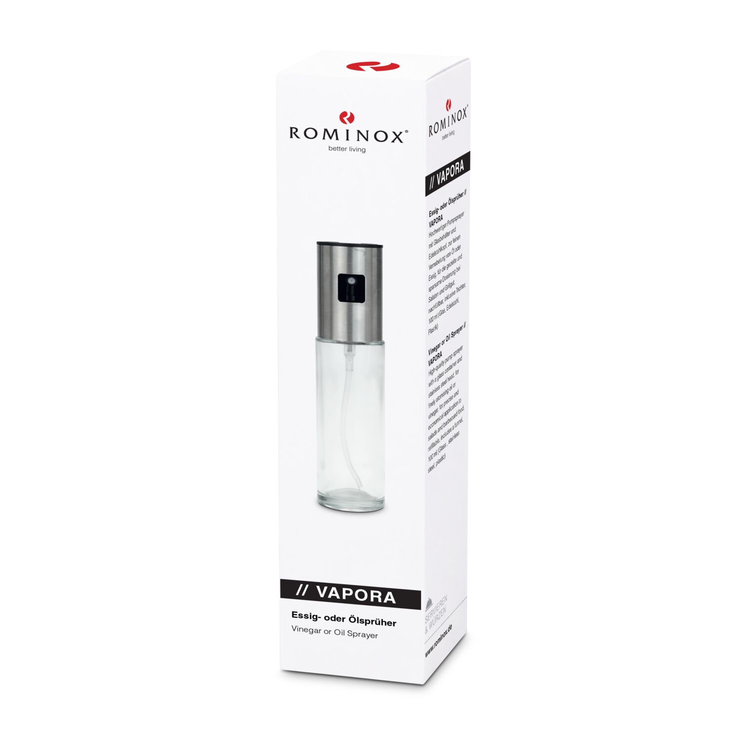 ROMINOX® Essig- oder Ölsprüher // Vapora 100 ml