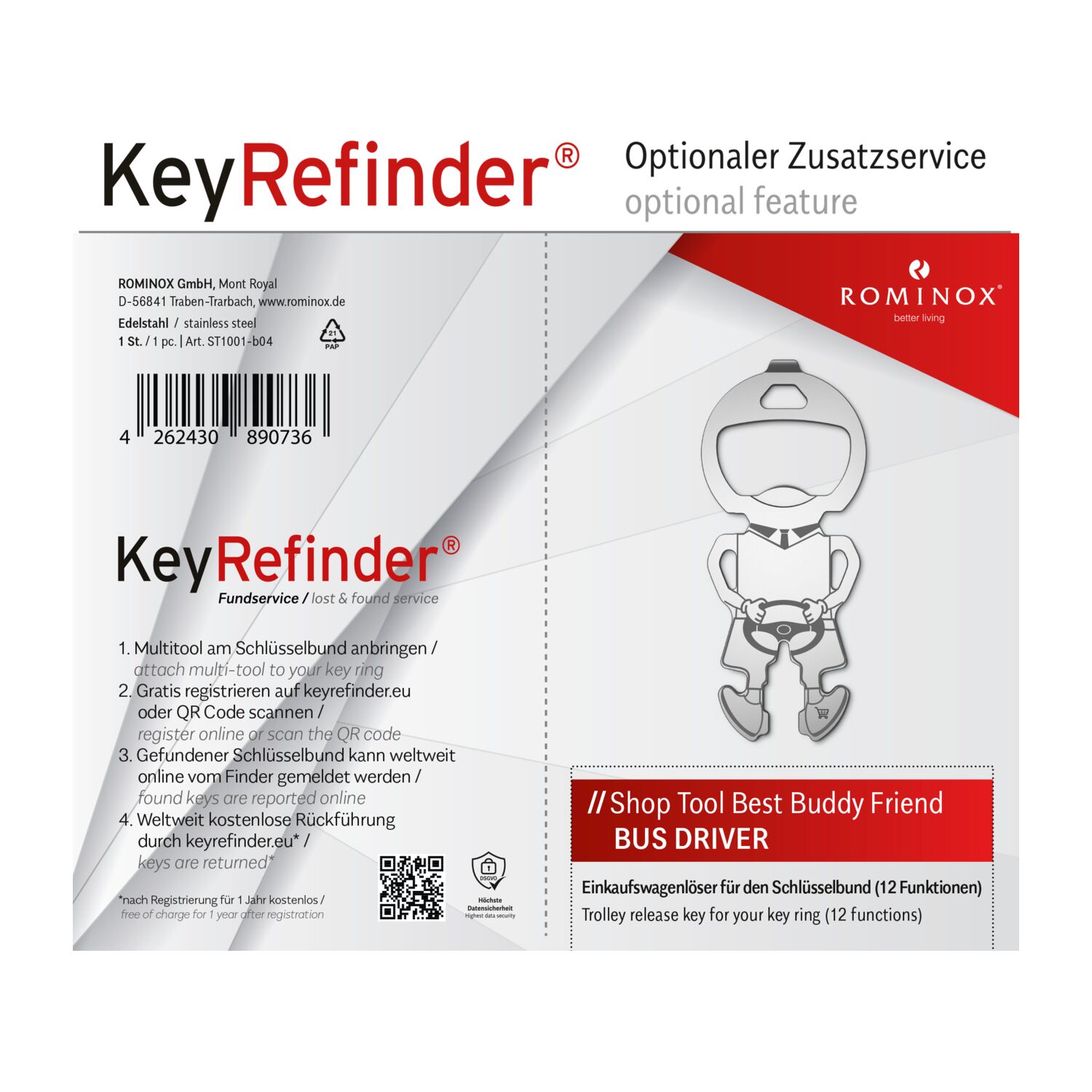ROMINOX® Best Buddy Friend // Bus Driver