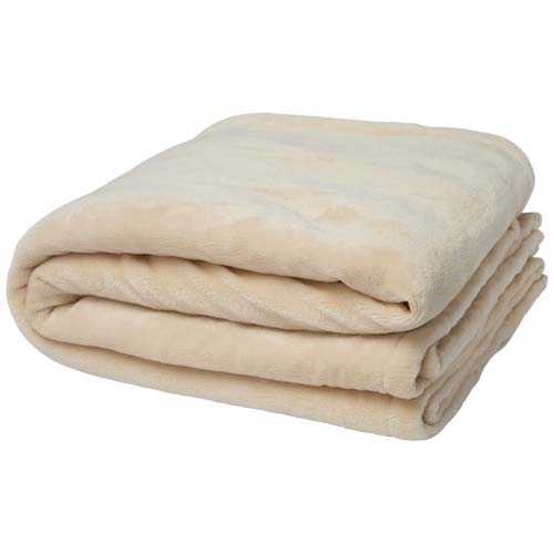 Ashen GRS-recycelte Sherpa Decke, oatmeal