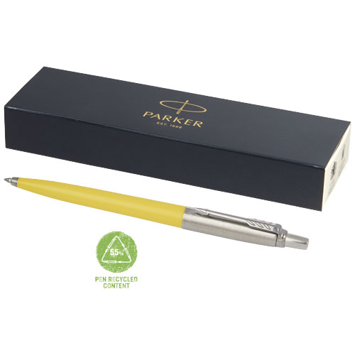 Parker Jotter Recycled Kugelschreiber (schwarze Mine), gelb