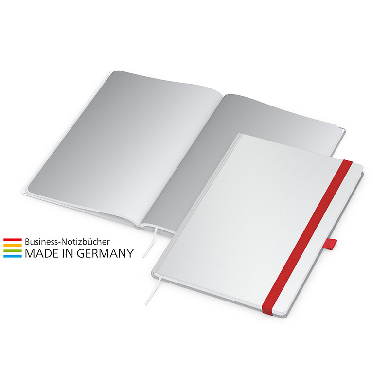 In-Book Round bestseller A4, gloss, rot