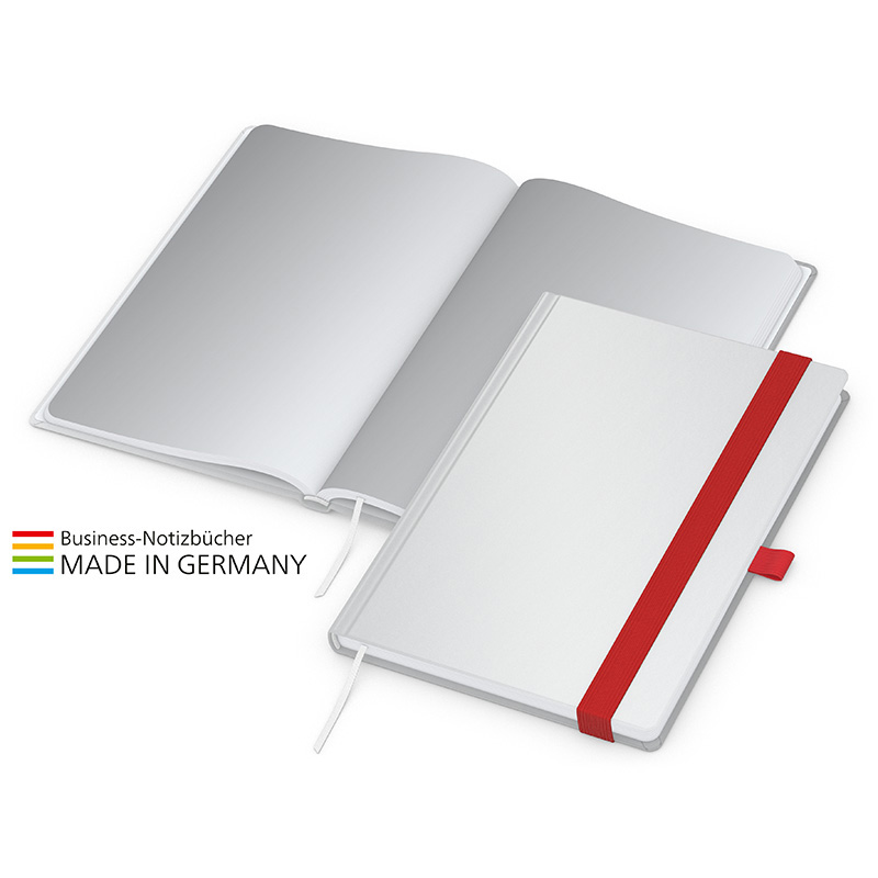 In-Book Round bestseller A5, gloss, rot