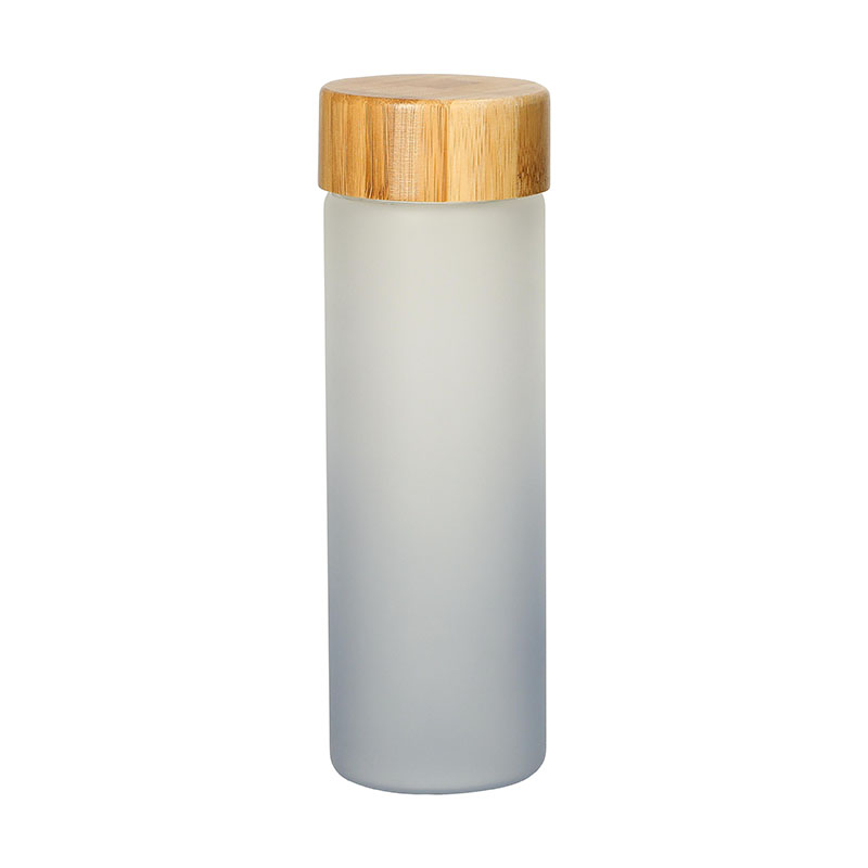 Glasflasche Frosted 0,55 l
