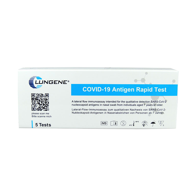 COVID-19 Antigen Rapid Test, Nasaltest, 5er Set