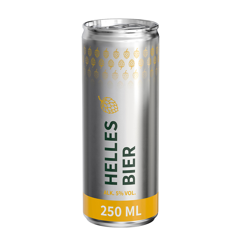 250 ml Bier - Body Label transparent