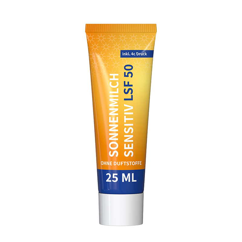 25 ml Tube - Sonnenmilch LSF 50 (sensitiv) - FullbodyPrint