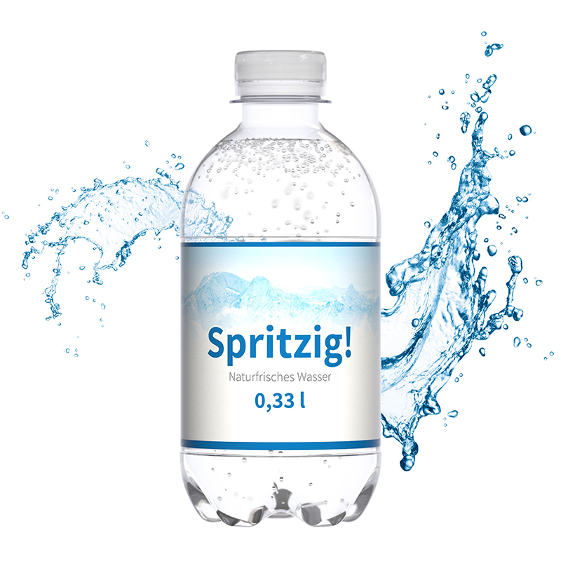 330 ml Wasser spritzig - Eco Label