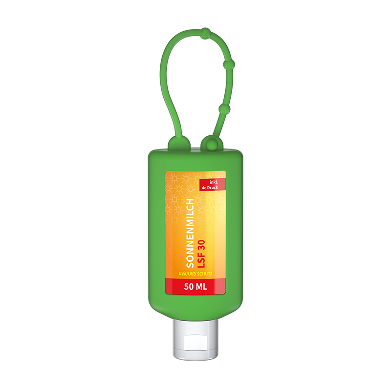 50 ml Bumper grün - Sonnenmilch LSF 30 - Body Label