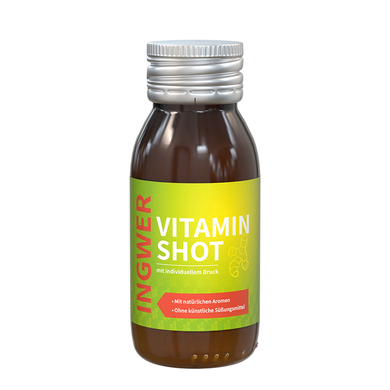 60 ml Vitamin-Shot Orange-Ingwer