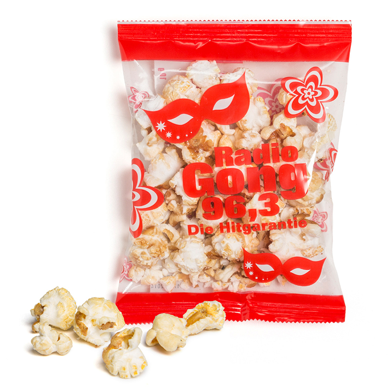 Popcorn | 10 g | Standard-Folie weiß | 4-farbig