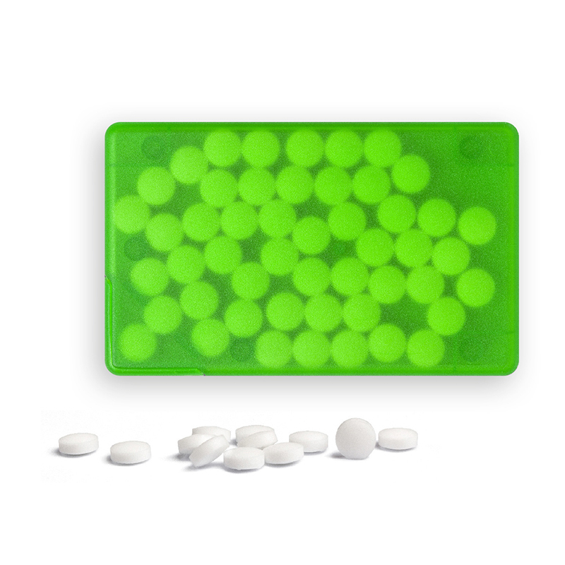MintCard | 7 g | grün-transparent | ohne Druck