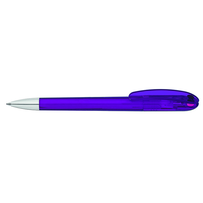uma SPOT transparent SI Druckkugelschreiber violett