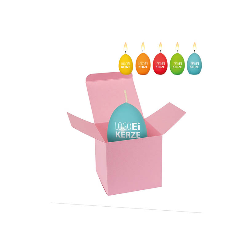 ColorBox LogoEi Kerze - Rosa