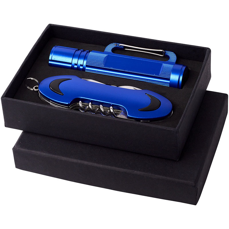 Bullet Ranger Taschenmesser und Taschenlampe - Geschenkset