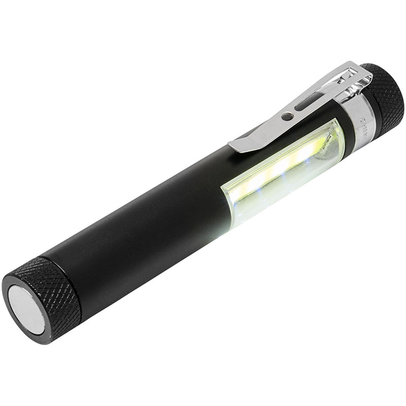 Bullet Stix COB-Taschenlampe mit Clip und Magnetfuß