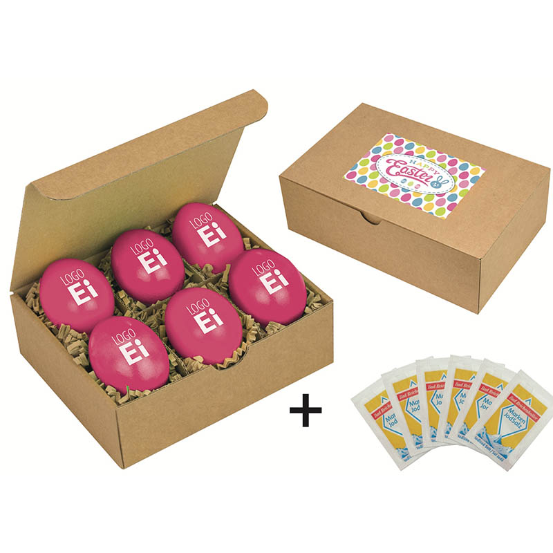 LogoEi 6er  Snack-Box - Pink