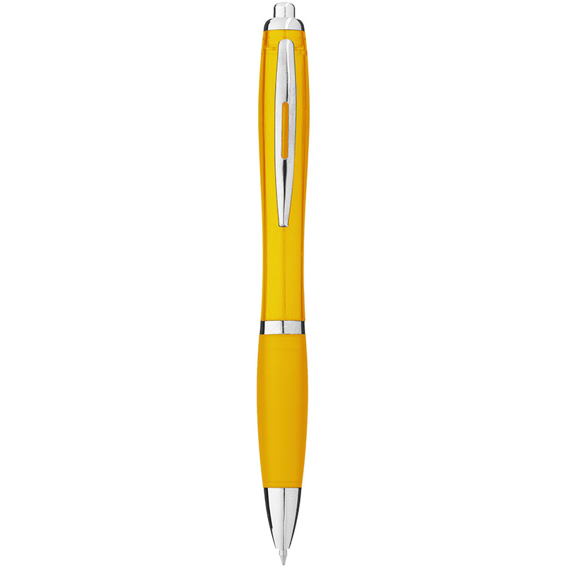 Bullet Nash Kugelschreiber mit farbigem Schaft und Griff